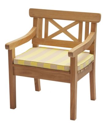 Drachmann Chair Cushion Seat Cushion Outdoor Skagerak by Fritz Hansen
